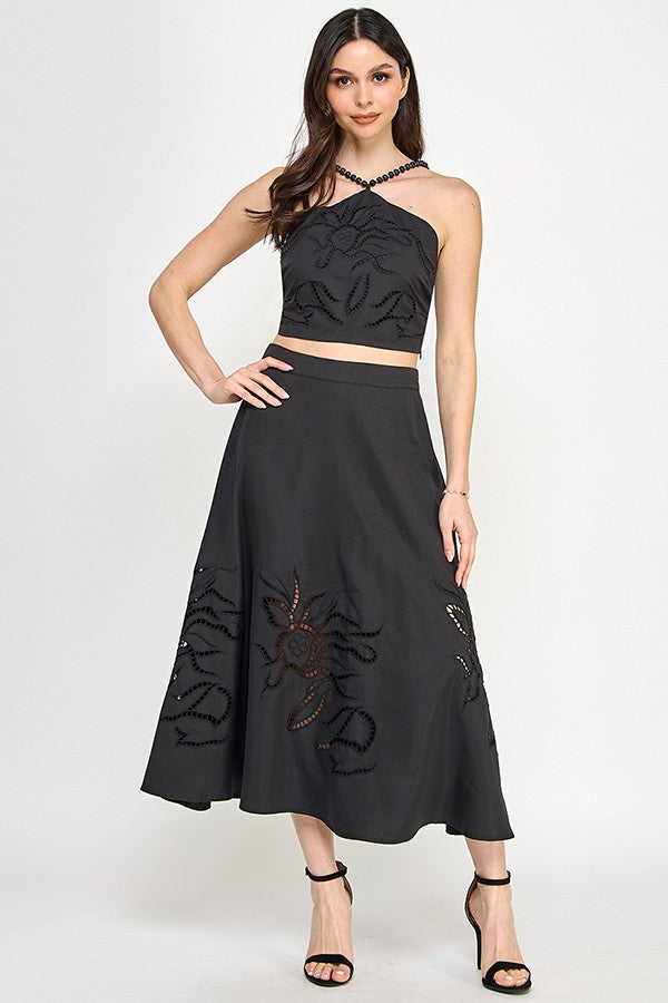 Midi skirt set