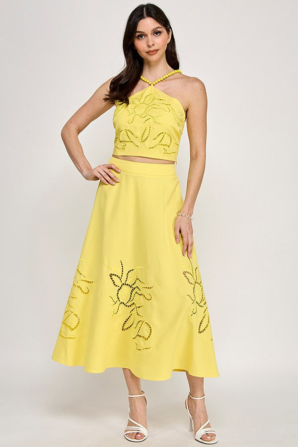 Midi skirt set