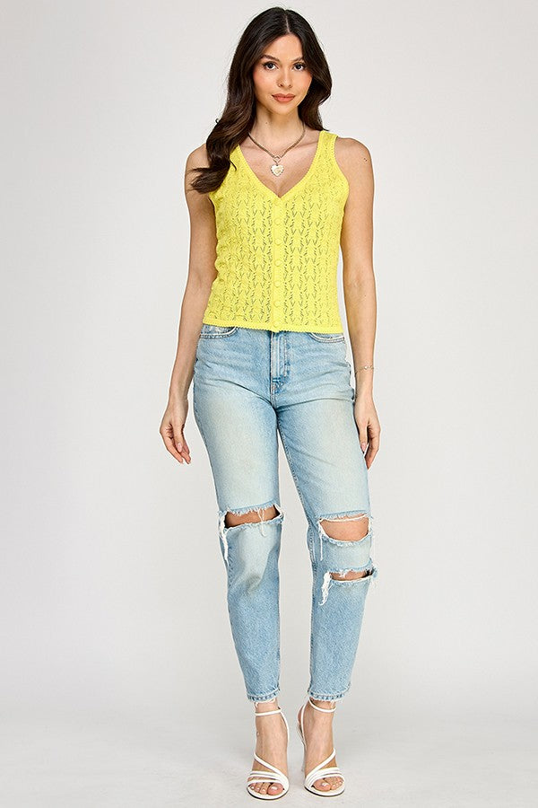 Crochet Finishing Sweater Top