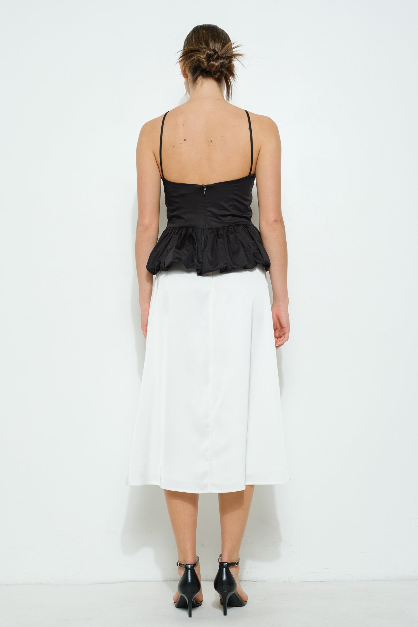 Sleeveless Ruffle Top