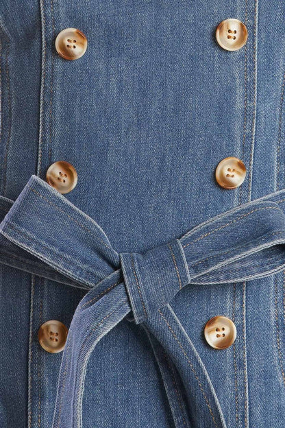 Denim Midi Dress