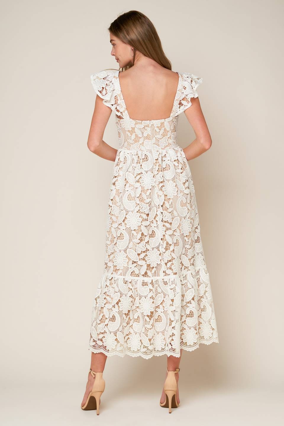 Lace Midi Dress