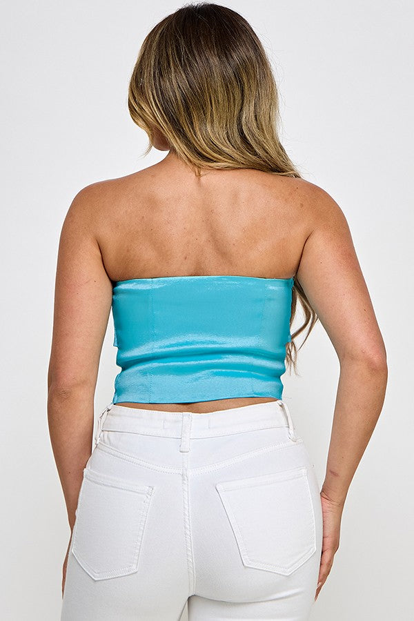 Top with Bow Tie Detail