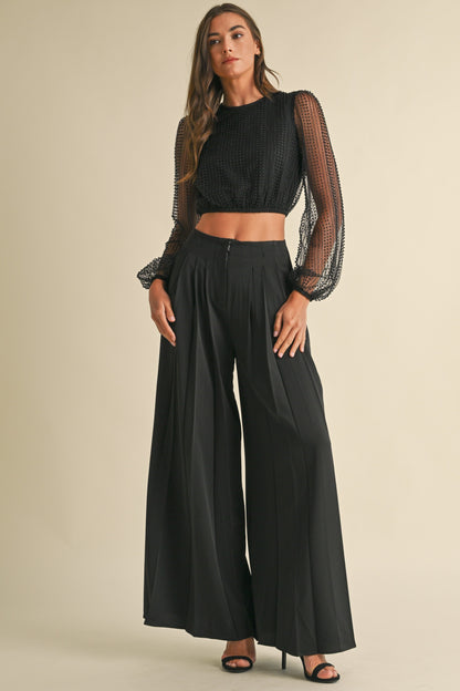 Pearl Sheer Mesh Top