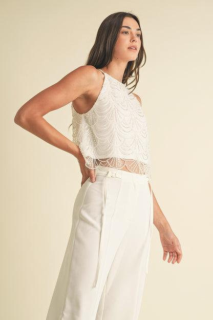 Mermaid Embellished Top