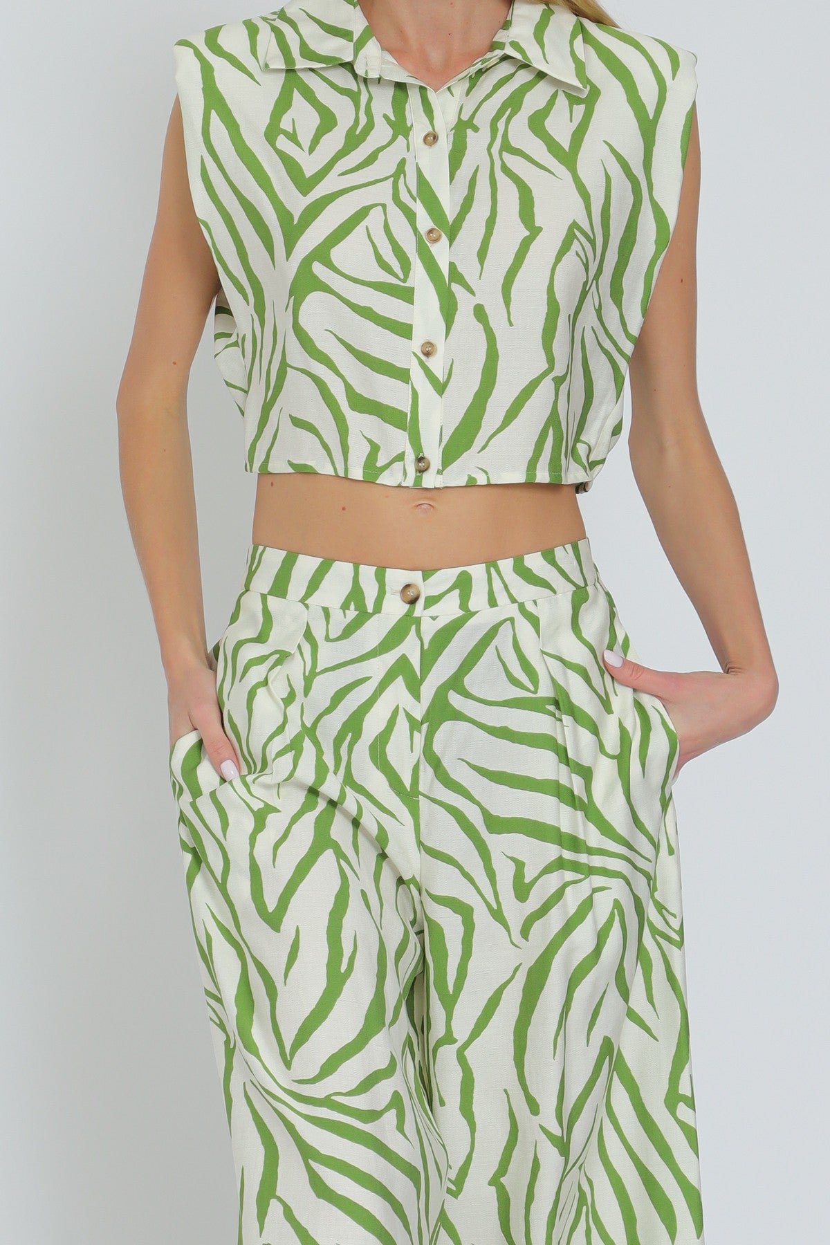 SHOULDER PAD TOP AND BOTTOM SET