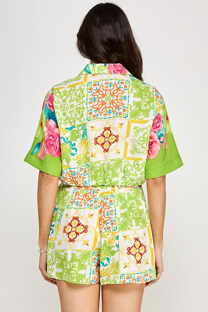 Top and Skort set