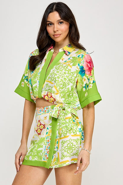 Top and Skort set