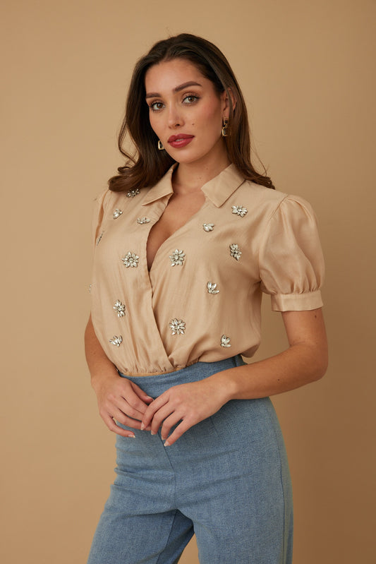 Crystal Stone Bodysuit