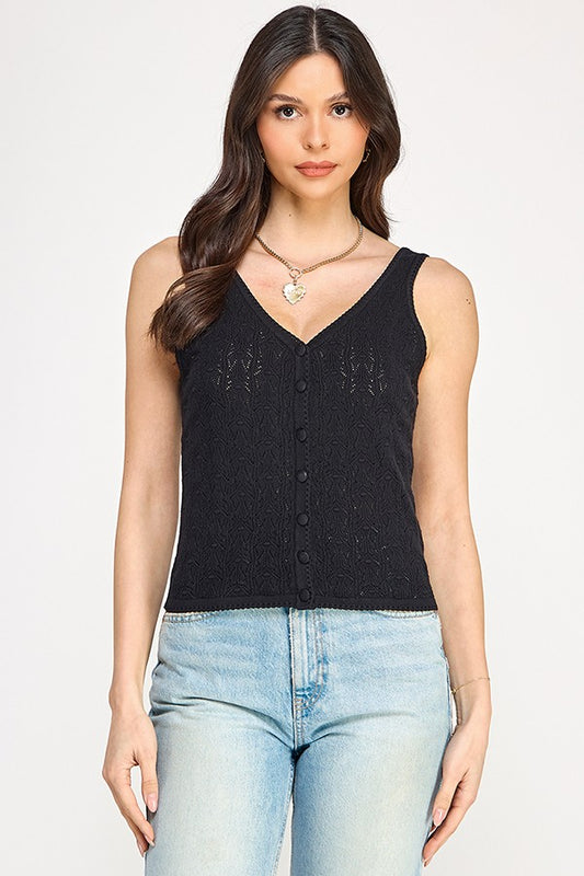 Crochet finishing sweater Top