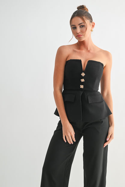 Lucent Bloom Bustier /LAST PIECE