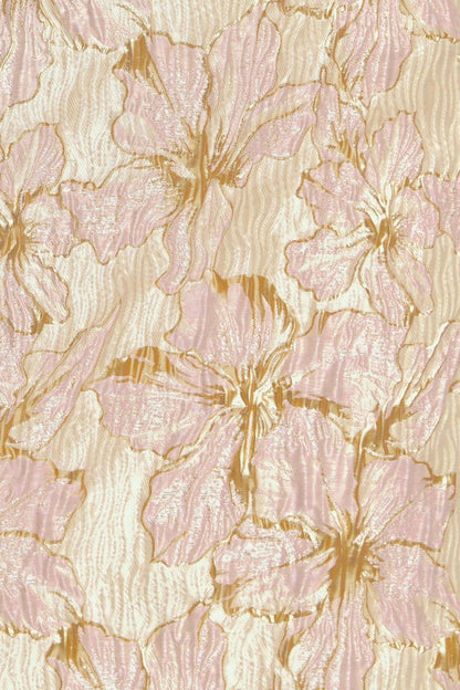 LUMIÈRE BLOSSOM WOVEN MINI DRESS