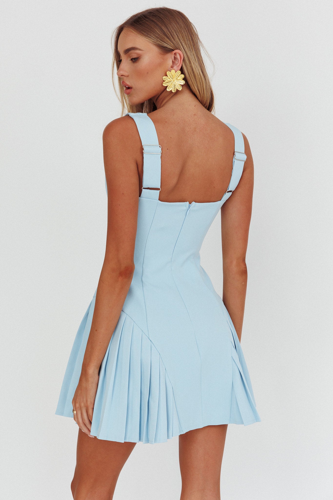Mini Pleated Dress /LAST PIECE