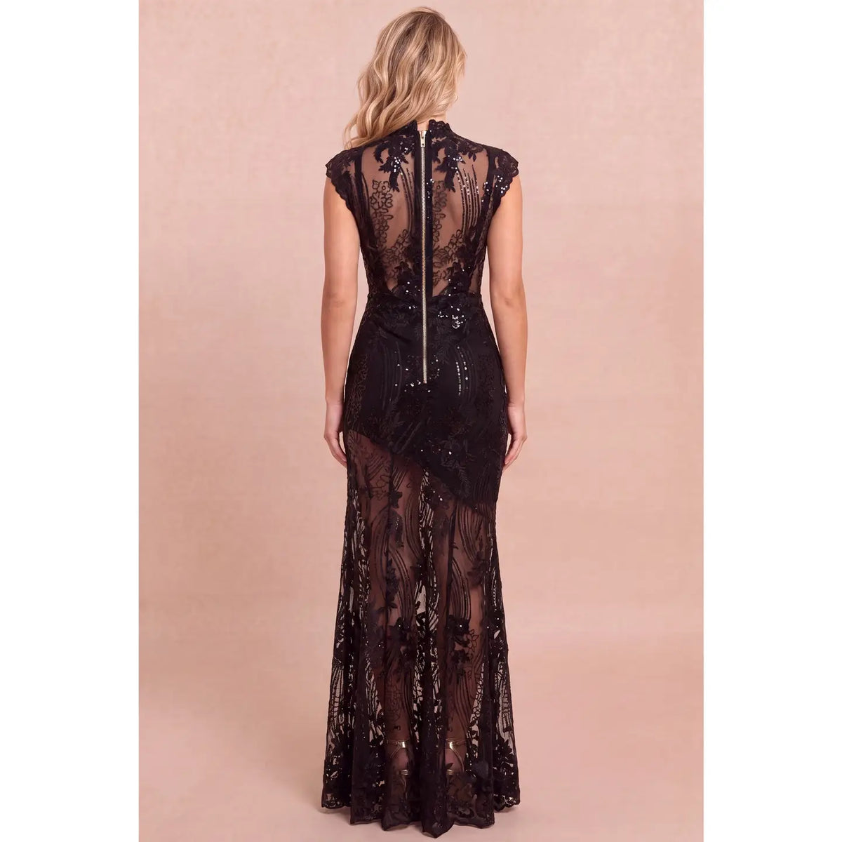 Embroidered Lace Maxi Dress//preorder//