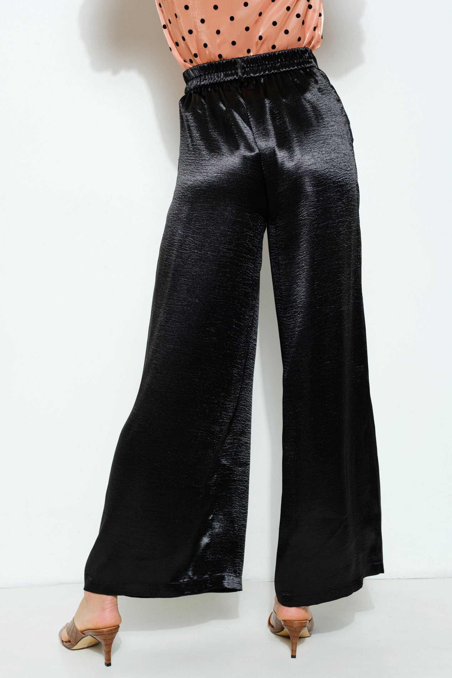 Satin pants