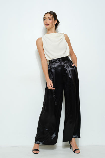 Satin pants