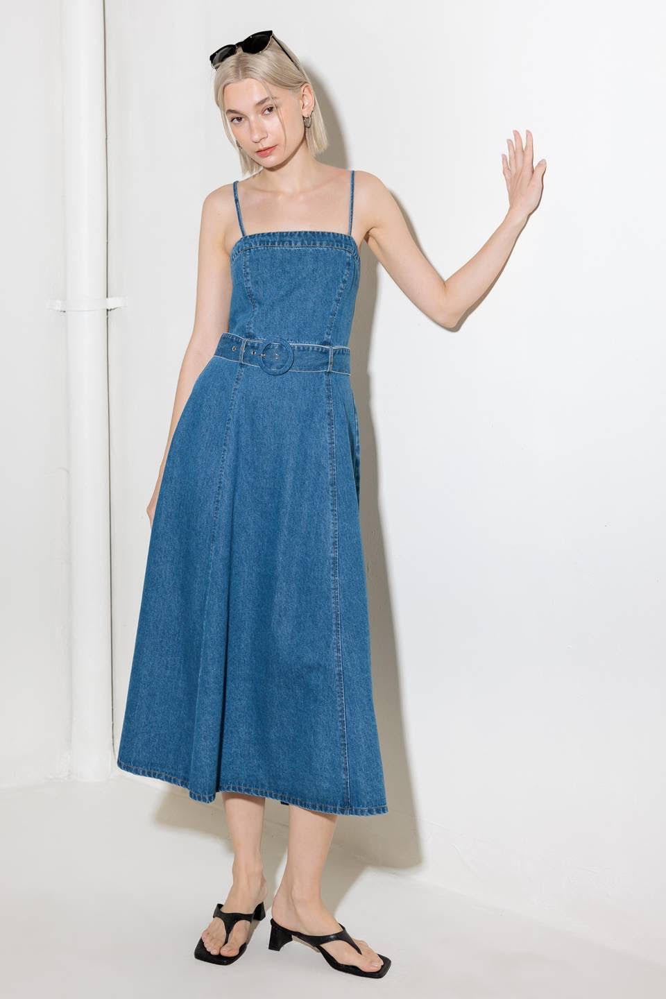 Maxi Denim Dress